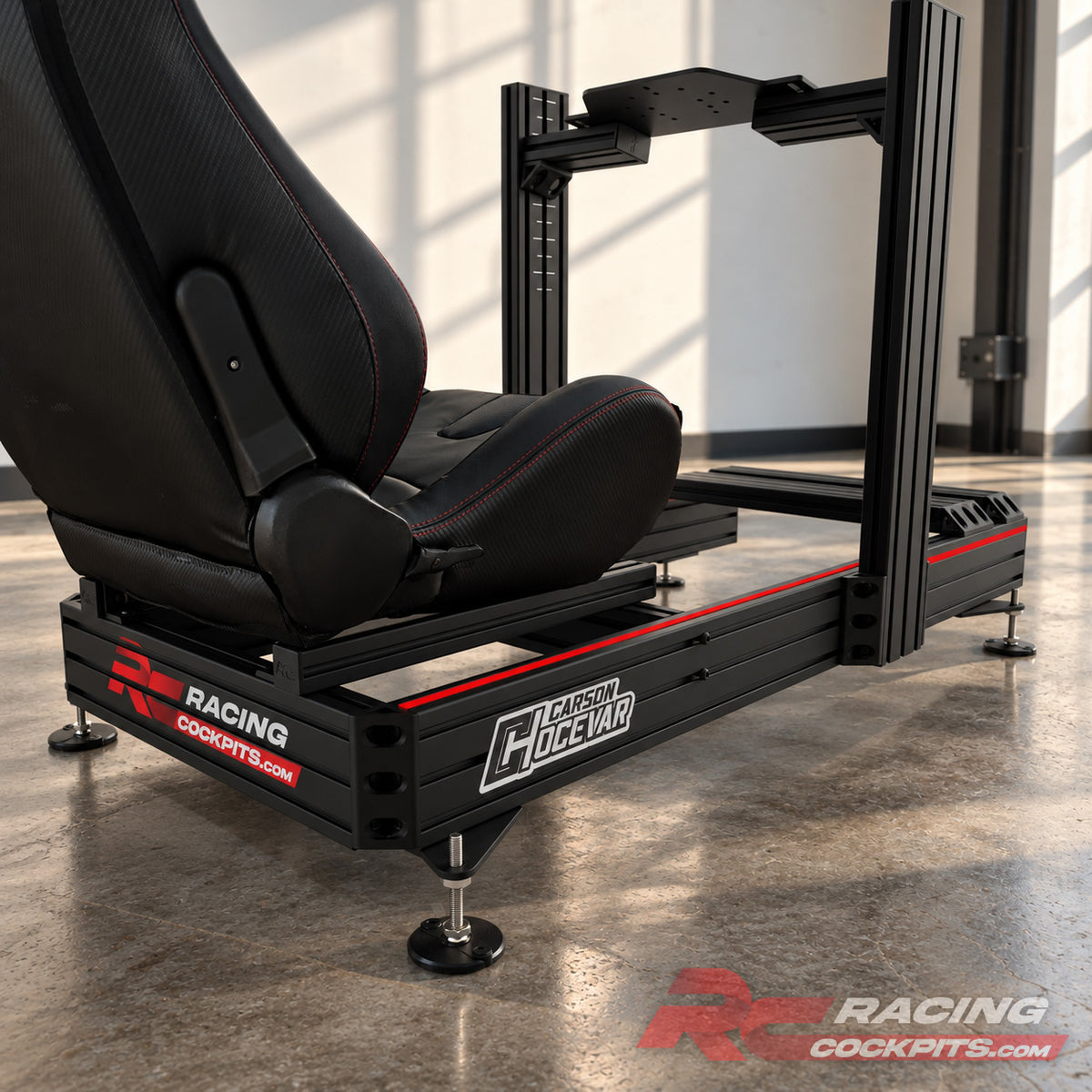 Carson Hocevar Signature "Hurricane 77" Sim Racing Cockpit