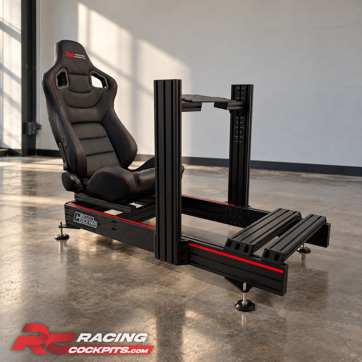 Carson Hocevar Signature "Hurricane 77" Sim Racing Cockpit