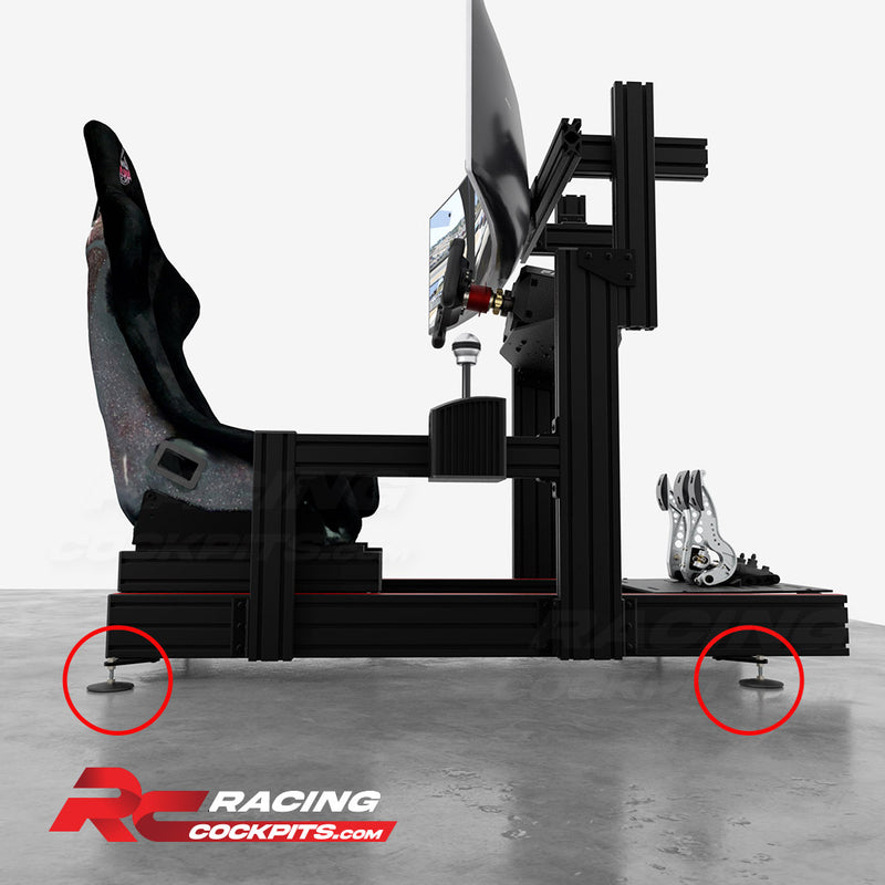 RCP Cockpit PRO - ULTRA RIGID Performance Sim Racing Chassis