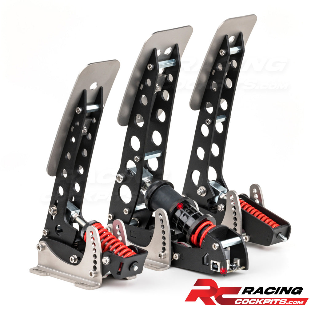 Heusinkveld (HE) - Sim Pedal Sprint  – Black Edition (Red Springs)