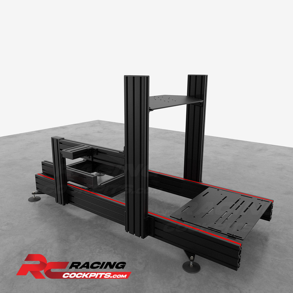 How I easily move my heavy wheel stand - furniture sliders! : r/simracing