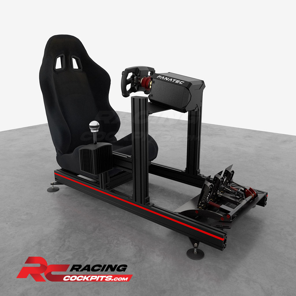 Sim Rig 1 mit Sitz Cockpit Gestell Renn Racing Simulator für Esports PS5  Xbox PC