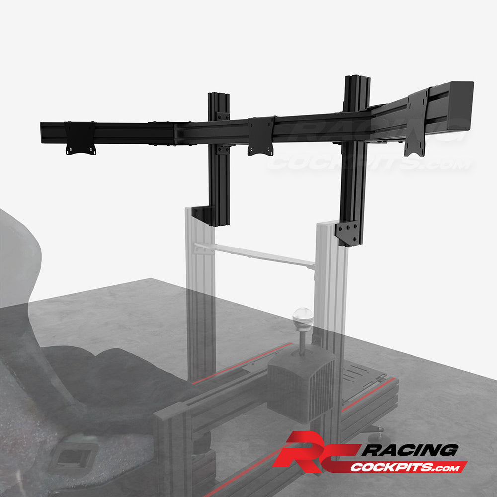 Sim Racing Triple Screen Rig RCP Sim Racing - Triple Monitor Mount - PRO Series