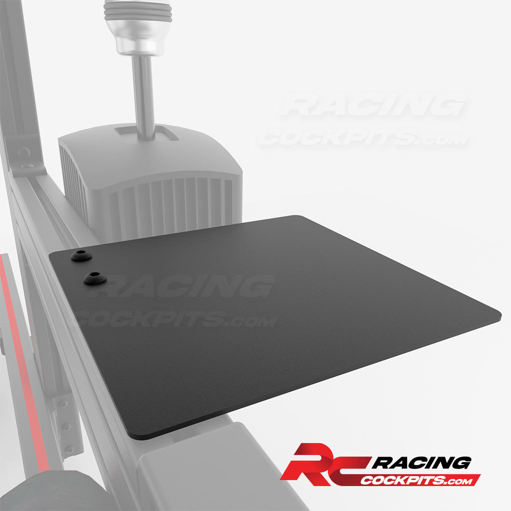 Mouse Pad / Mouse Plate for Sim Racing (with Mounting Bracket)
